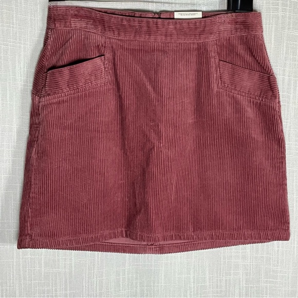 a.n.a Dresses & Skirts - a.n.a Mini Skirt Size 6 in Dusty Rose Corduroy